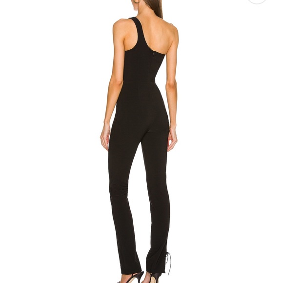 Revolve x Michael costello Essex jumpsuit in black - Picture 2 of 4